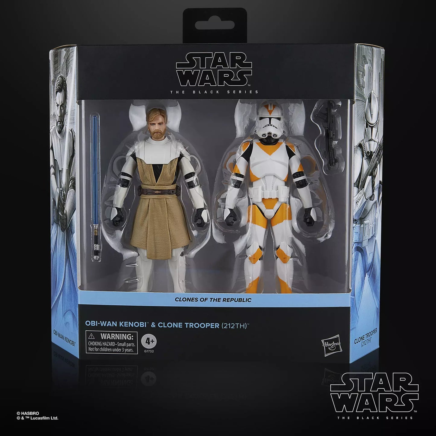 Star Wars The Black Series Obi-Wan Kenobi & Clone Trooper (212th) [Clones of the Republic]