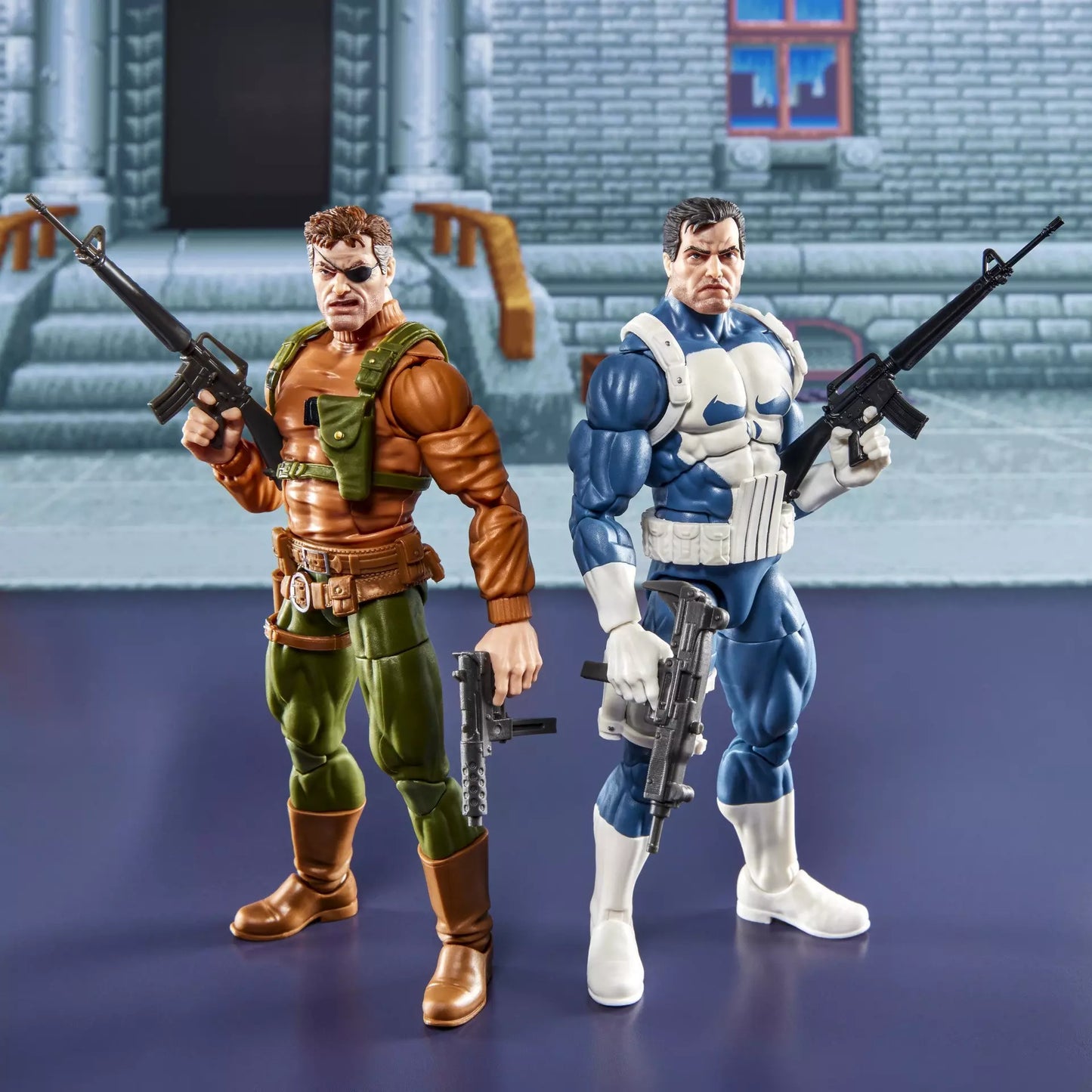 Marvel Legends Series Gamerverse Punisher and Nick Fury