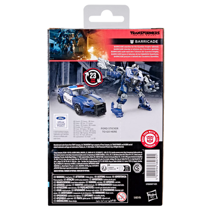 Transformers Studio Series Deluxe Class Barricade [The Last Knight]