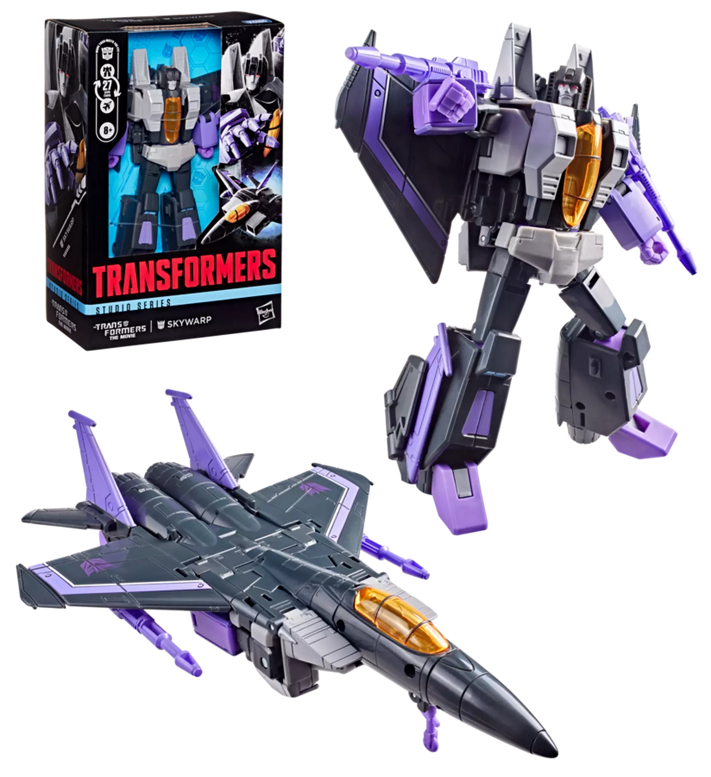 Transformers Studio Series Voyager Class Skywarp [Transformers: The Movie]