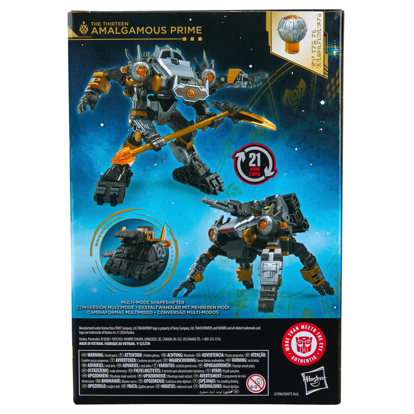 Transformers Age of the Primes Voyager Class Amalgamous Prime (The Thirteen)