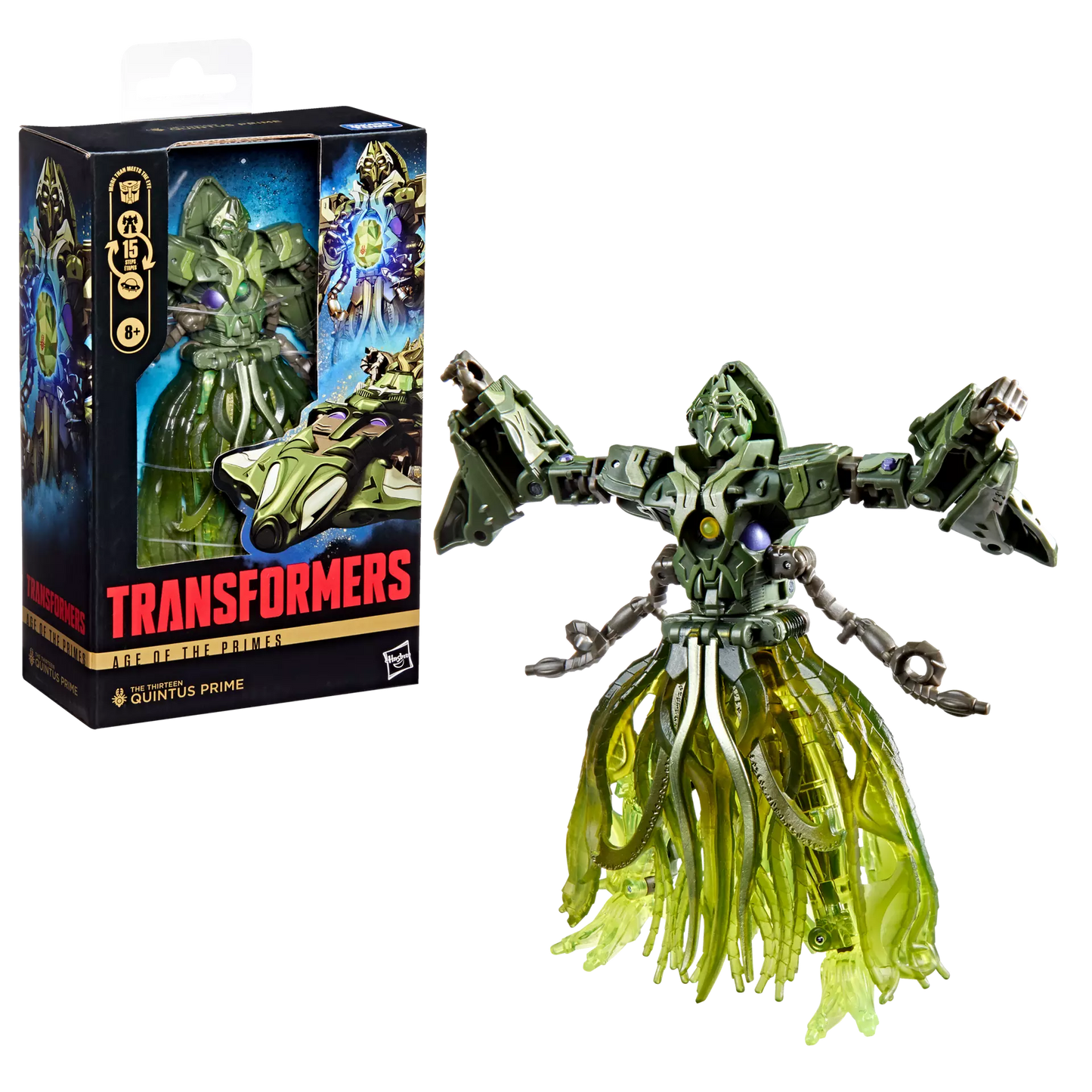 Transformers Age of the Primes Deluxe Class Quintus Prime (The Thirteen)