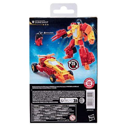 Transformers Age of the Primes Deluxe Class Targetmaster Sureshot