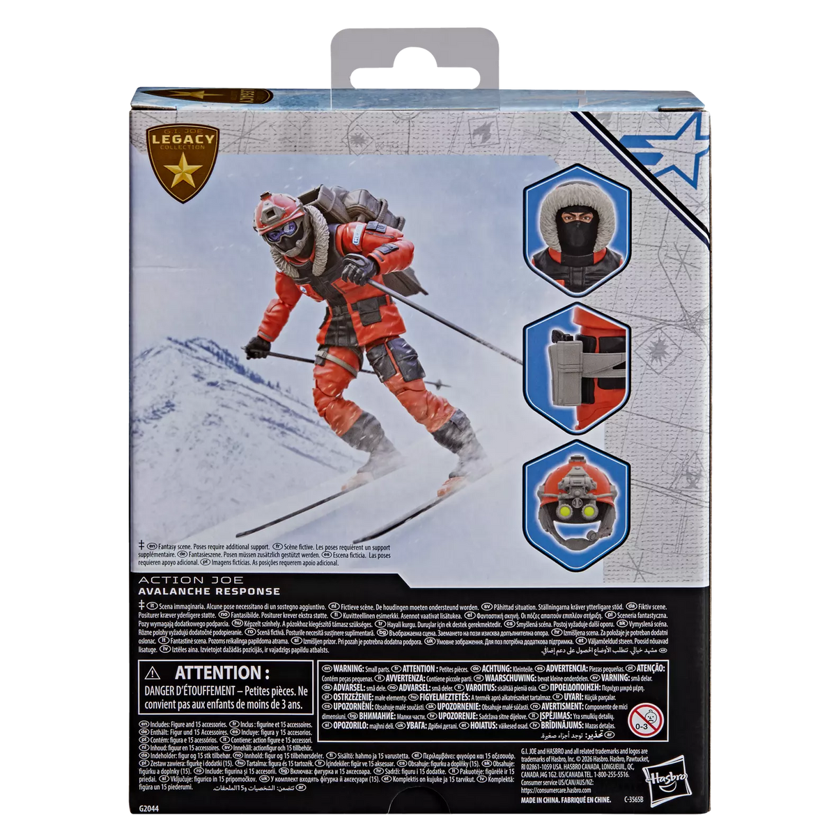 G.I. Joe Classified Series: Action Joe – Avalanche Response [Legacy Collection]