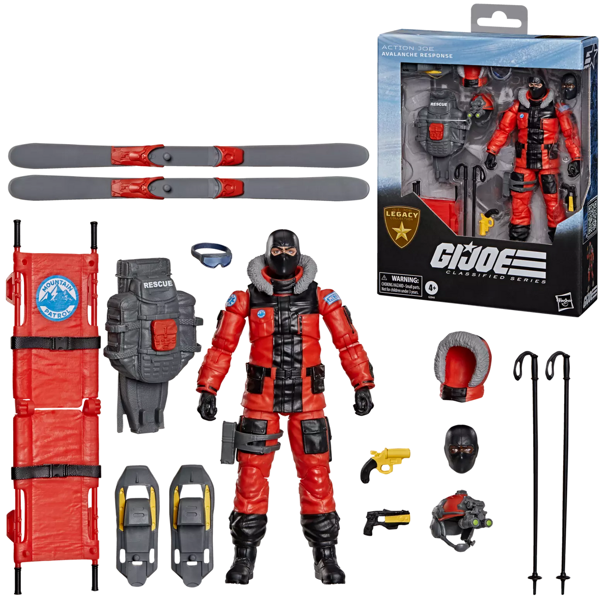 G.I. Joe Classified Series: Action Joe – Avalanche Response [Legacy Collection]