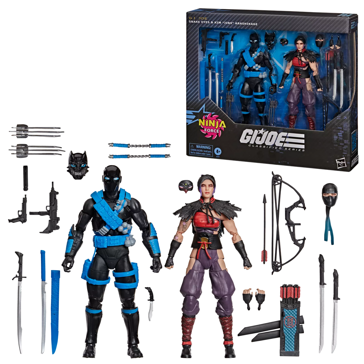 G.I. Joe Classified Series #223, Ninja Force Snake Eyes & Kim “Jinx” Arashikage