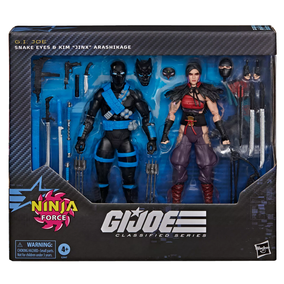 G.I. Joe Classified Series #223, Ninja Force Snake Eyes & Kim “Jinx” Arashikage