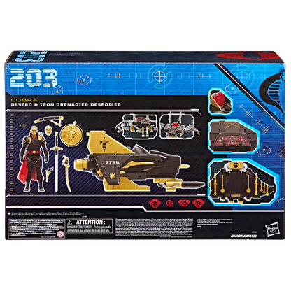 G.I. Joe Classified Series #203, Destro & Iron Grenadier Despoiler