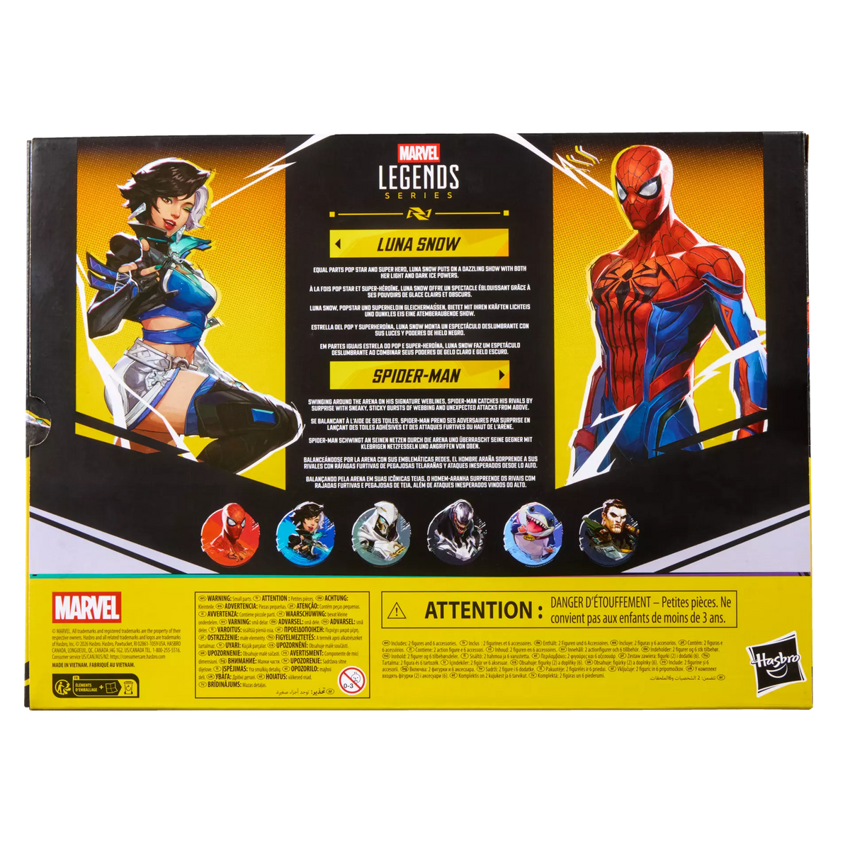 Marvel Legends Series Spider-Man & Luna Snow [Marvel Rivals]