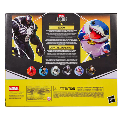 Marvel Legends Series Venom & Jeff the Land Shark [Marvel Rivals]
