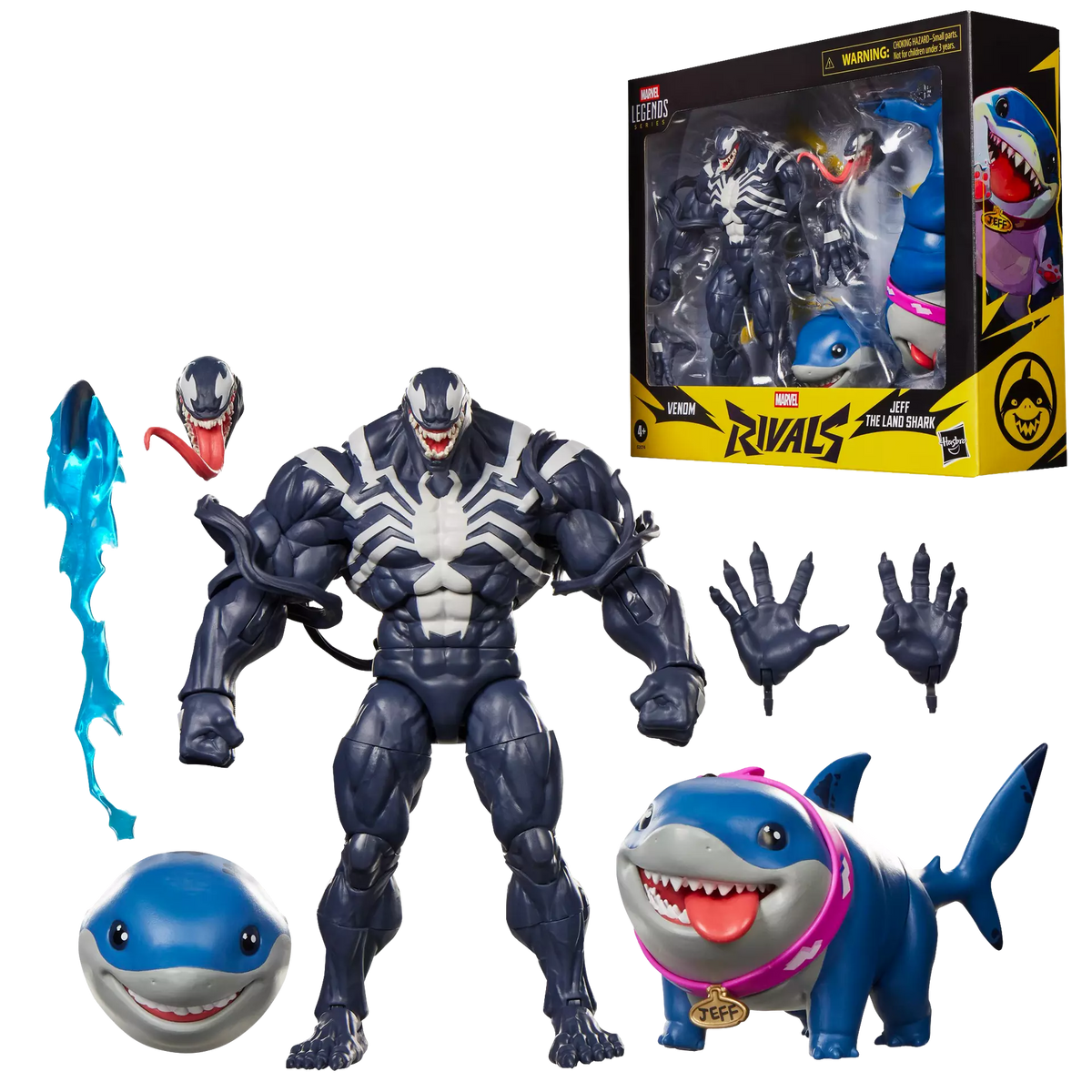 Marvel Legends Series Venom & Jeff the Land Shark [Marvel Rivals]