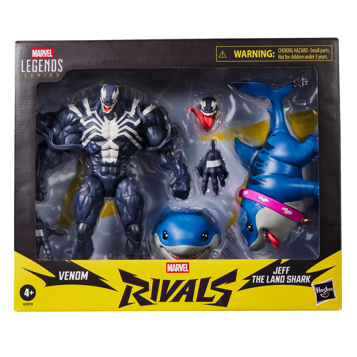 Marvel Legends Series Venom & Jeff the Land Shark [Marvel Rivals]