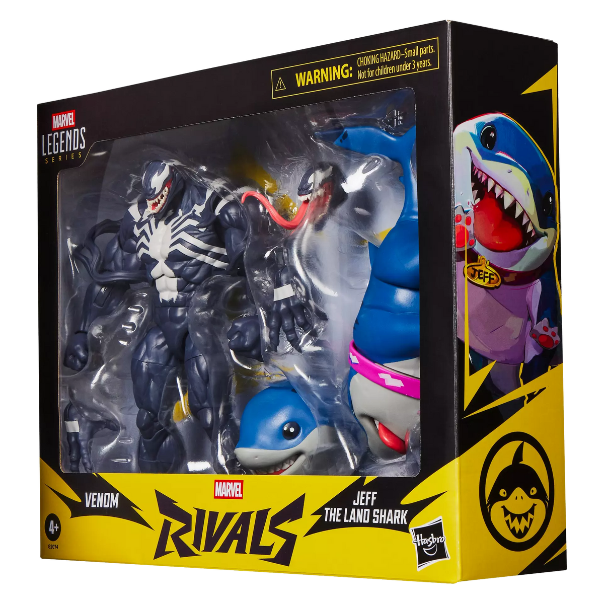 Marvel Legends Series Venom & Jeff the Land Shark [Marvel Rivals]