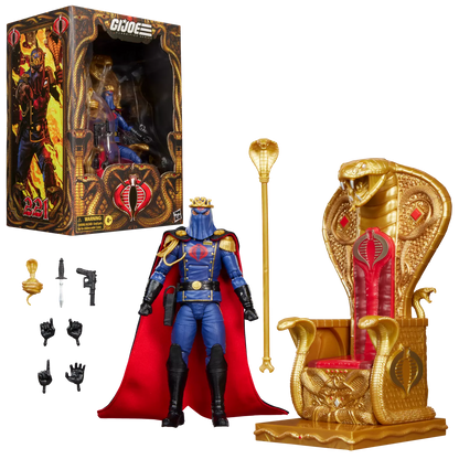 G.I. Joe Classified Series #221, Cobra Commander (Dress Uniform and Throne)