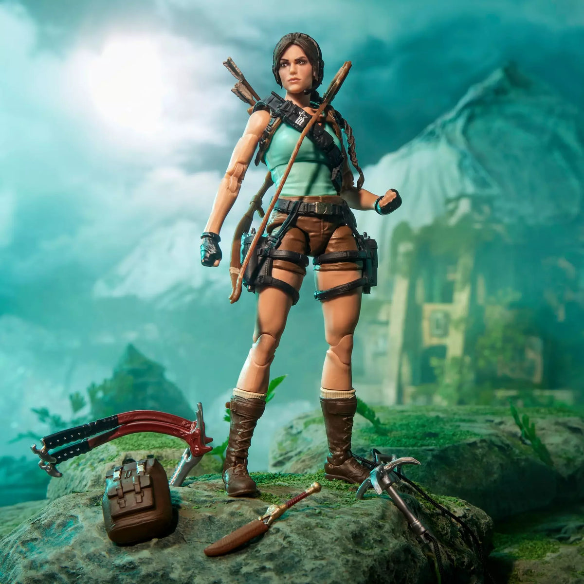 G.I. Joe Classified Series Collaborative Lara "Tomb Raider" Croft [Retro Cardback]