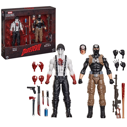 Marvel Legends Series Marvel’s Bullseye and Marvel’s Muse
