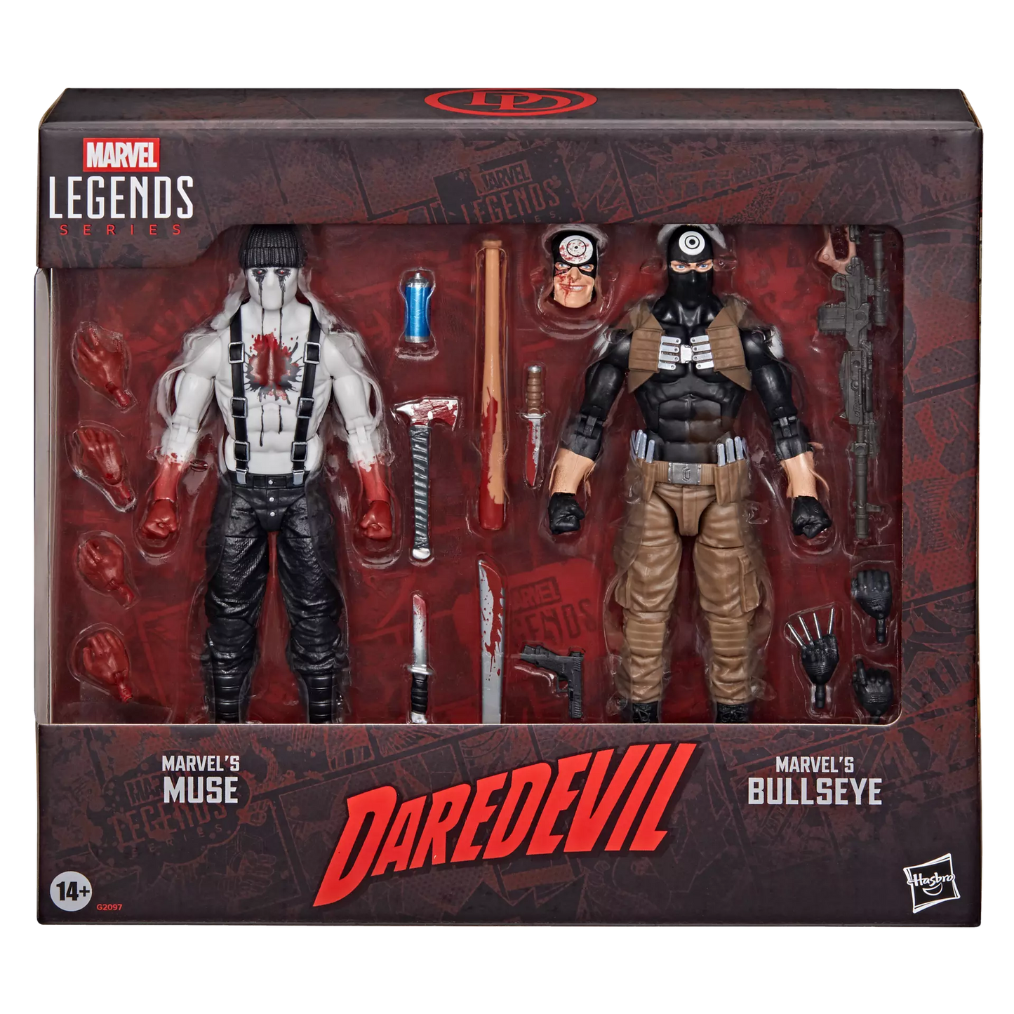 Marvel Legends Series Marvel’s Bullseye and Marvel’s Muse