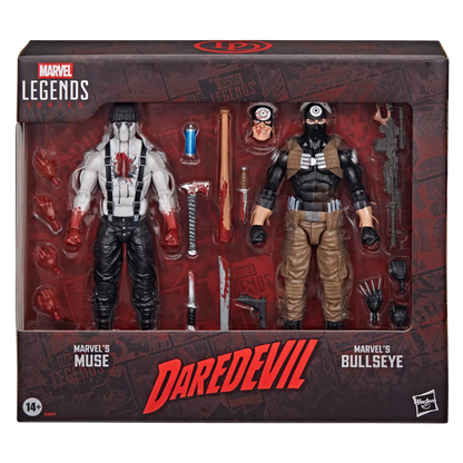Marvel Legends Series Marvel’s Bullseye and Marvel’s Muse