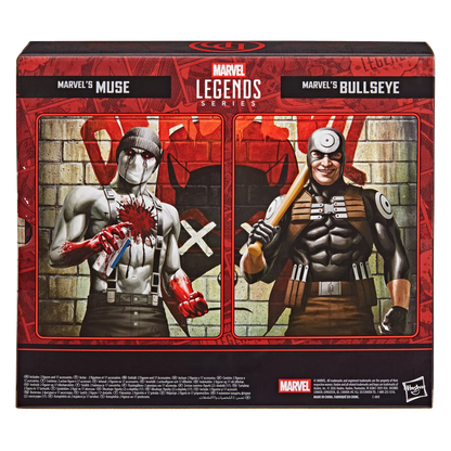 Marvel Legends Series Marvel’s Bullseye and Marvel’s Muse