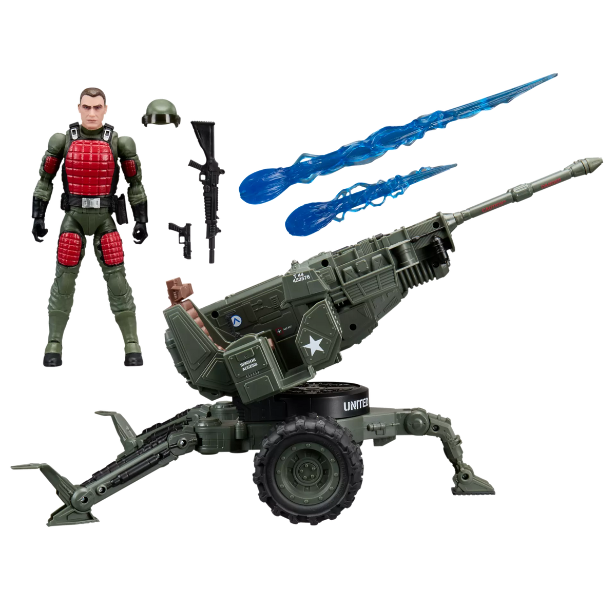 G.I. Joe Classified Series #213, James "Grand Slam" Barney & H.A.L. (Heavy Artillery Laser)