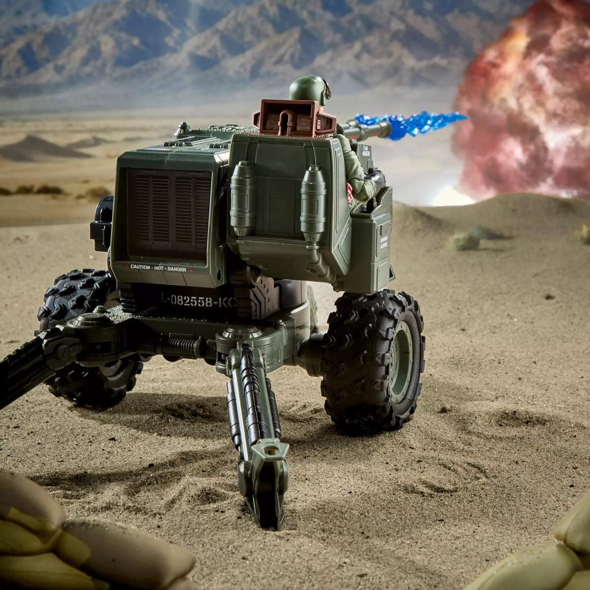 G.I. Joe Classified Series #213, James "Grand Slam" Barney & H.A.L. (Heavy Artillery Laser)
