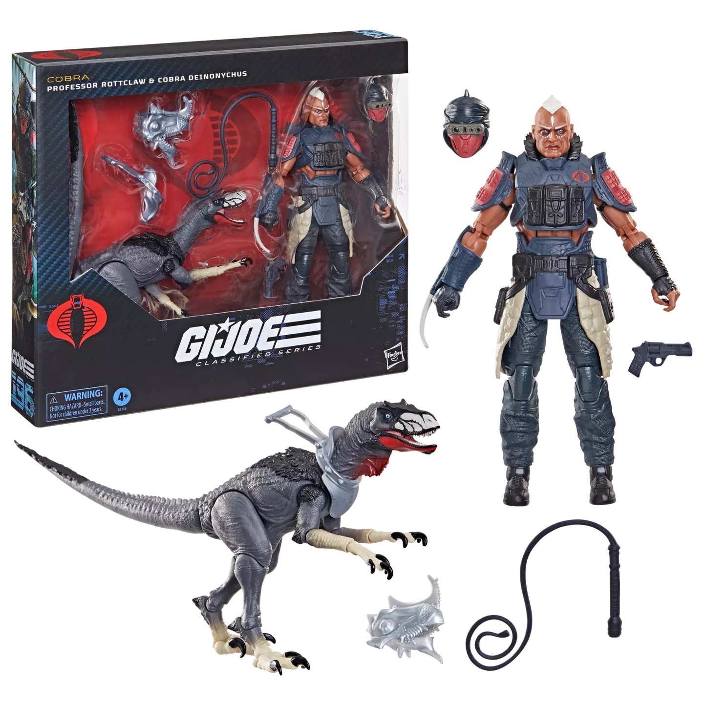 G.I. Joe Classified Series #196, Professor Rottclaw & Cobra Deinonychus