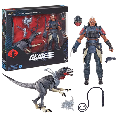 G.I. Joe Classified Series #196, Professor Rottclaw & Cobra Deinonychus