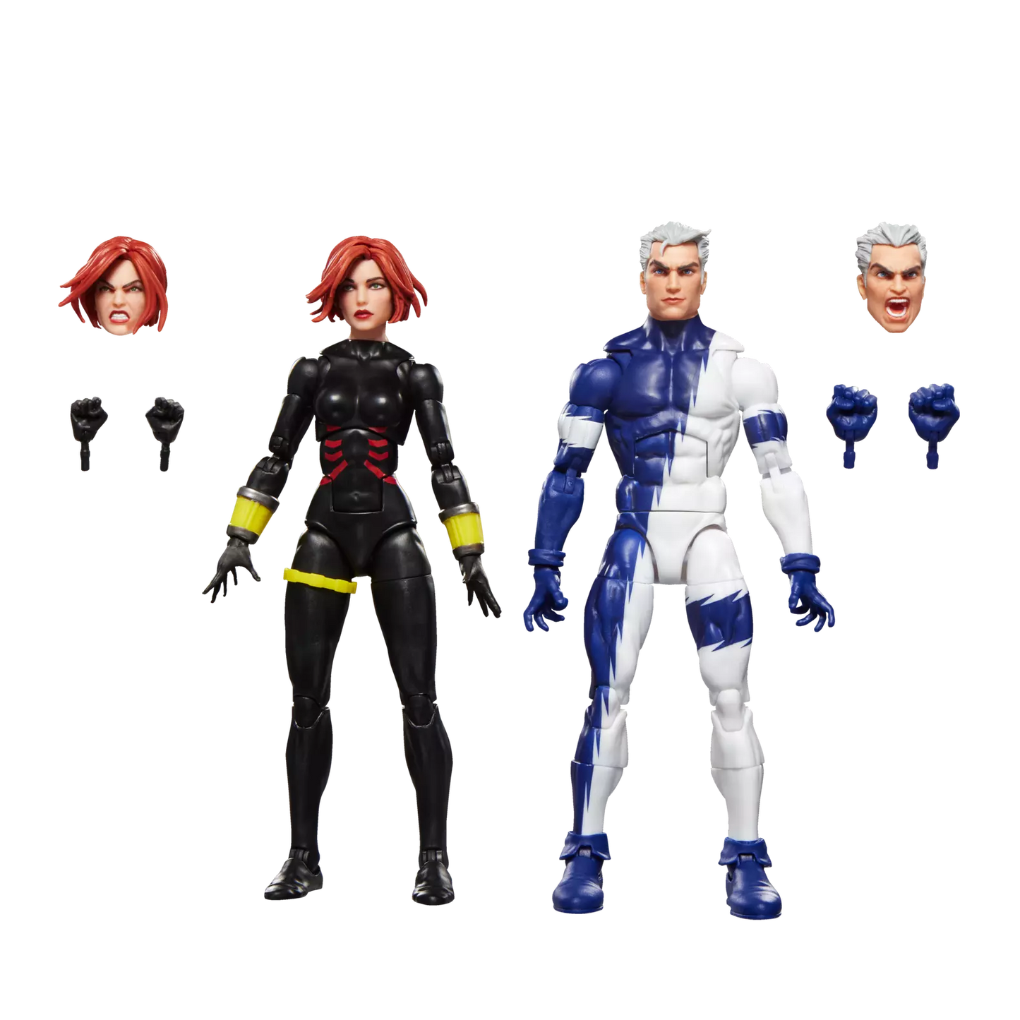 Marvel Legends Series Avengers Black Widow and Quicksilver