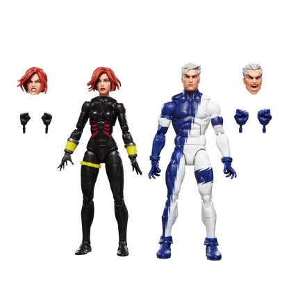Marvel Legends Series Avengers Black Widow and Quicksilver