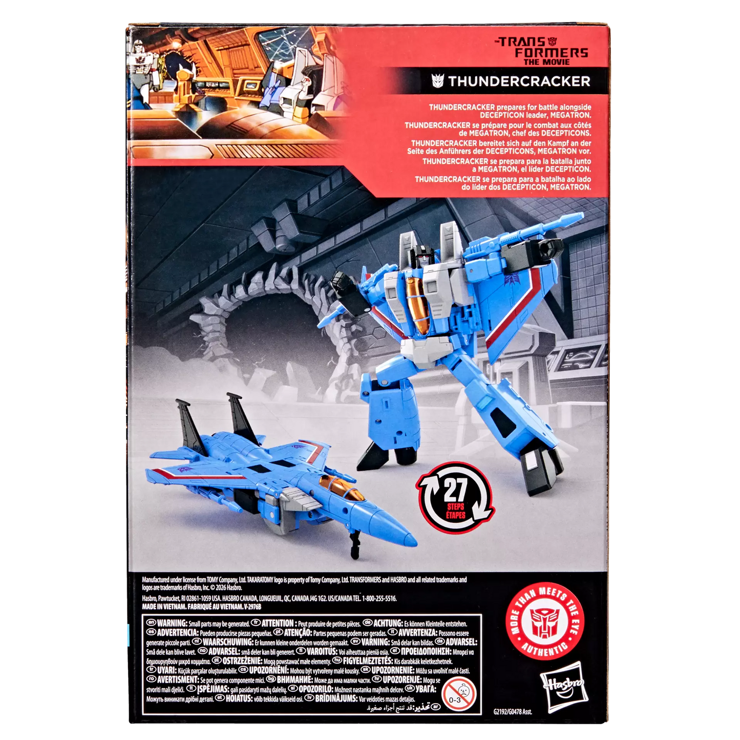 Transformers Studio Series Voyager Class Thundercracker [Transformers: The Movie]