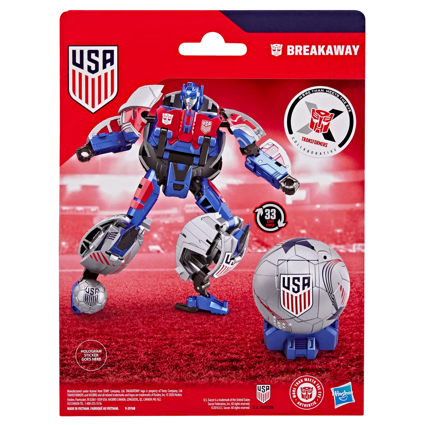 Transformers Collaborative US Soccer Federation Breakaway