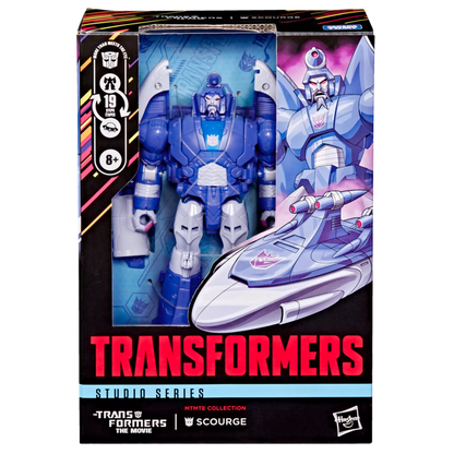 Transformers Studio Series MTMTE Collection Voyager Class Scourge [Transformers: The Movie]