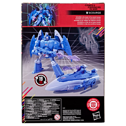 Transformers Studio Series MTMTE Collection Voyager Class Scourge [Transformers: The Movie]