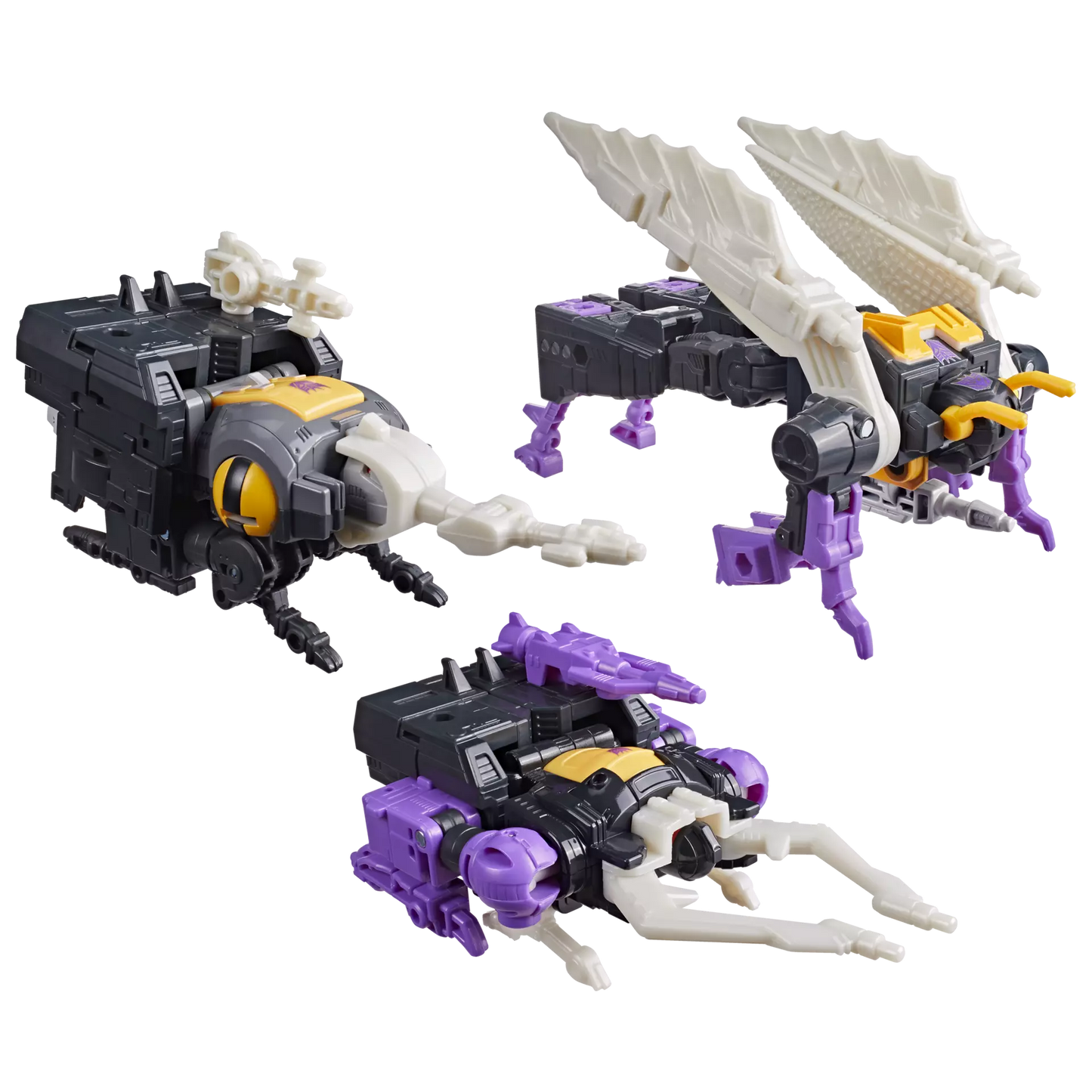 Transformers Studio Series MTMTE Collection Insecticon Bombshell, Insecticon Shrapnel, & Insecticon Kickback [Transformers: The Movie]