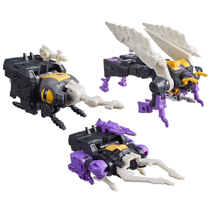 Transformers Studio Series MTMTE Collection Insecticon Bombshell, Insecticon Shrapnel, & Insecticon Kickback [Transformers: The Movie]