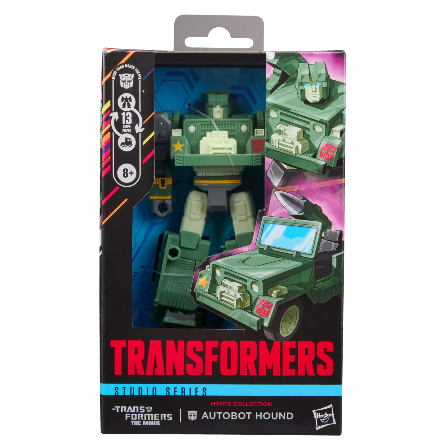 Transformers Studio Series MTMTE Collection Deluxe Class Autobot Hound [Transformers: The Movie]