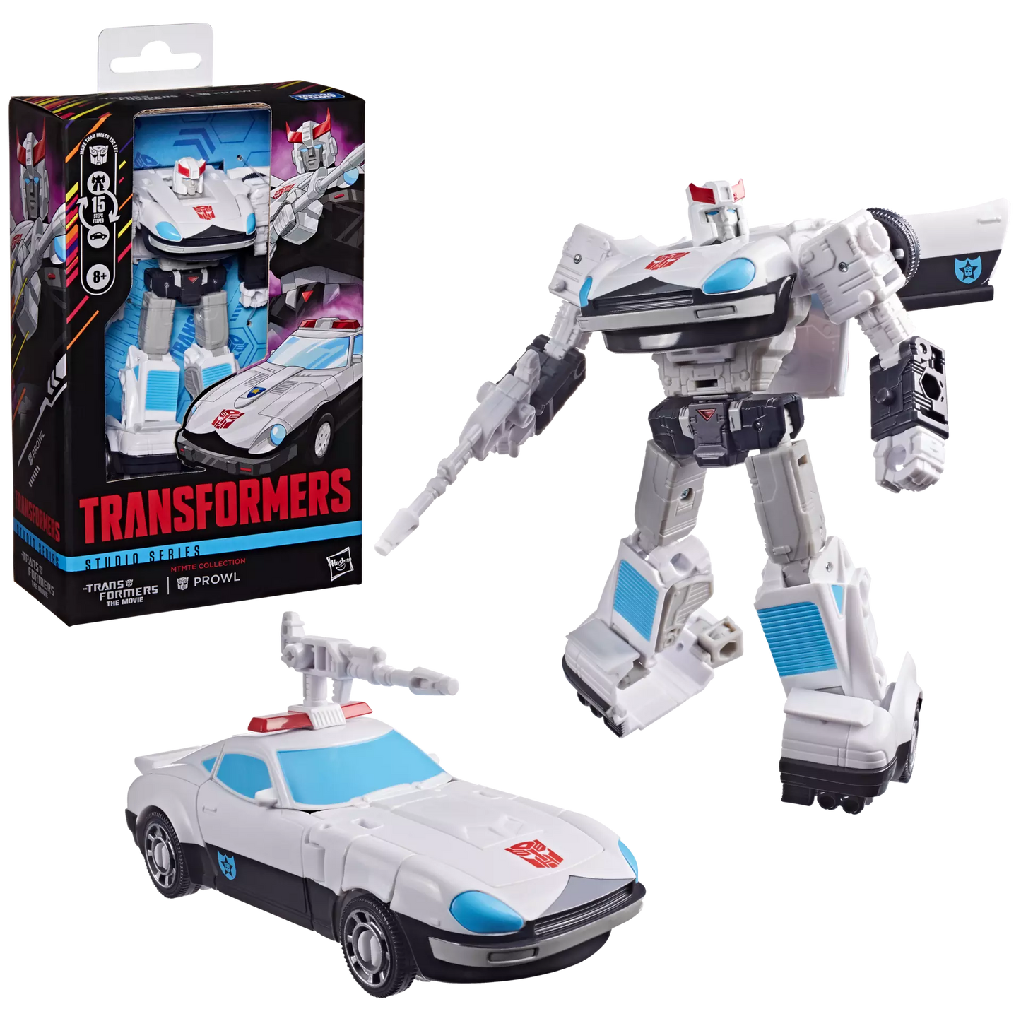 Transformers Studio Series MTMTE Collection Deluxe Class Prowl [Transformers: The Movie]