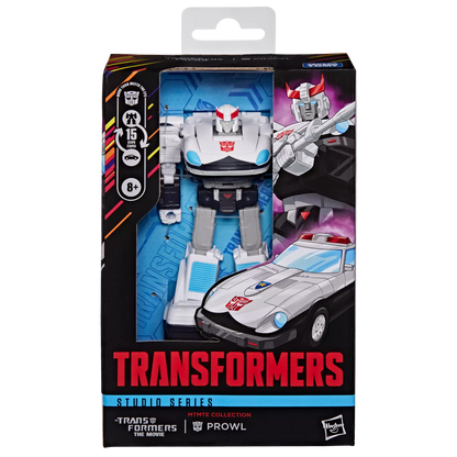 Transformers Studio Series MTMTE Collection Deluxe Class Prowl [Transformers: The Movie]