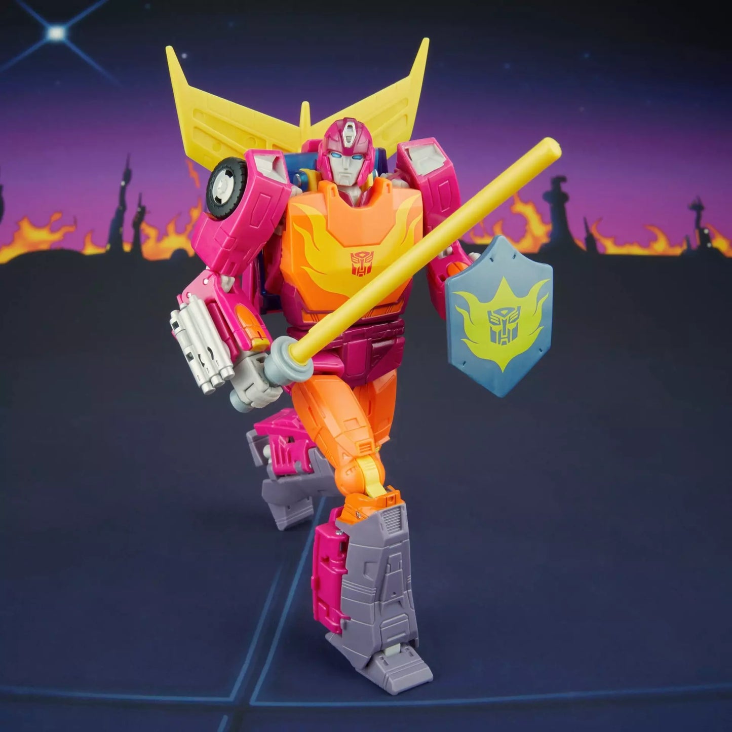 Transformers Studio Series MTMTE Collection Voyager Class Autobot Hot Rod  [Transformers: The Movie]