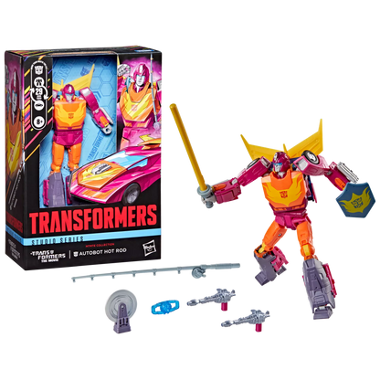Transformers Studio Series MTMTE Collection Voyager Class Autobot Hot Rod  [Transformers: The Movie]