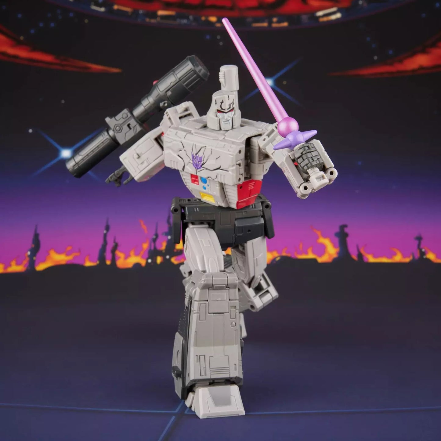 Transformers Studio Series MTMTE Collection Leader Class Megatron [Transformers: The Movie]