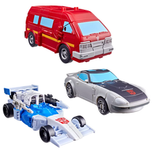 Transformers Age of the Primes Deluxe Class Autobot Mirage, Voyager Class Ironhide, & Deluxe Class Bluestreak