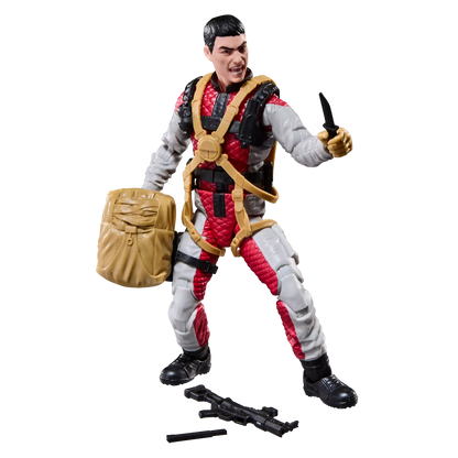 G.I. Joe Classified Series David “Crazylegs” Thomas (Retro Cardback)