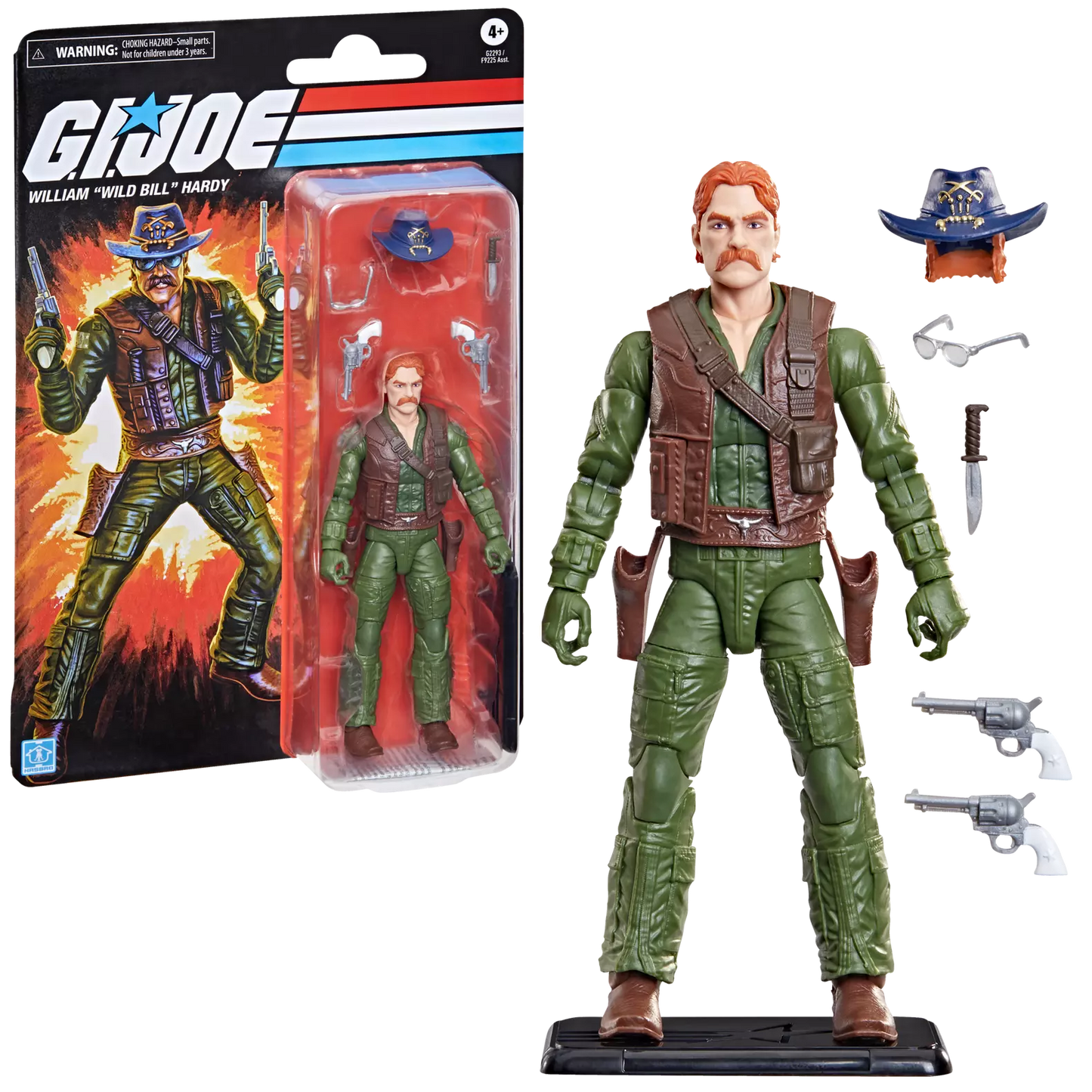 G.I. Joe Classified Series William "Wild Bill" Hardy [Retro Cardback]