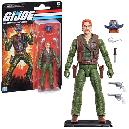 G.I. Joe Classified Series William "Wild Bill" Hardy [Retro Cardback]