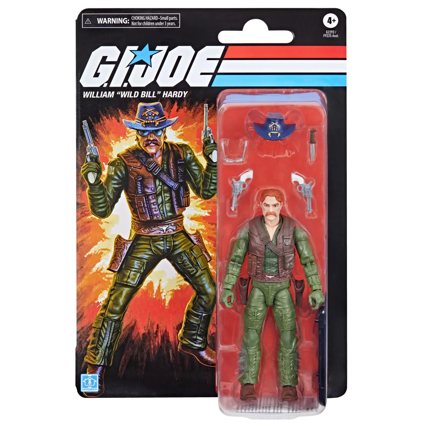 G.I. Joe Classified Series William "Wild Bill" Hardy [Retro Cardback]