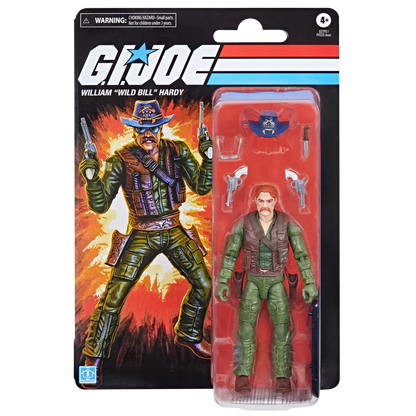 G.I. Joe Classified Series William "Wild Bill" Hardy [Retro Cardback]