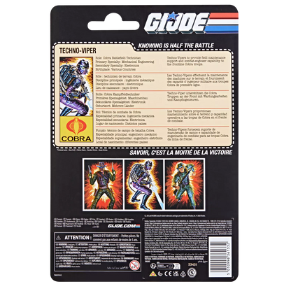 G.I. Joe Classified Series Techno-Viper [Retro Cardback]