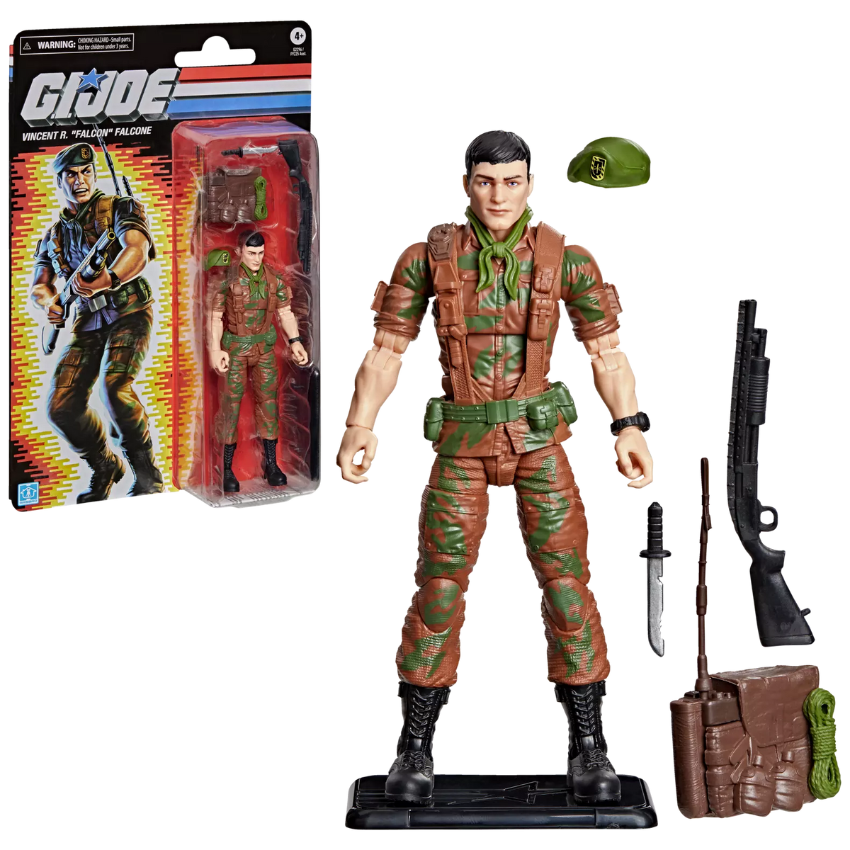 G.I. Joe Classified Series Vincent R. “Falcon” Falcone [Retro Cardback]