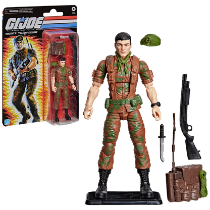 G.I. Joe Classified Series Vincent R. “Falcon” Falcone [Retro Cardback]